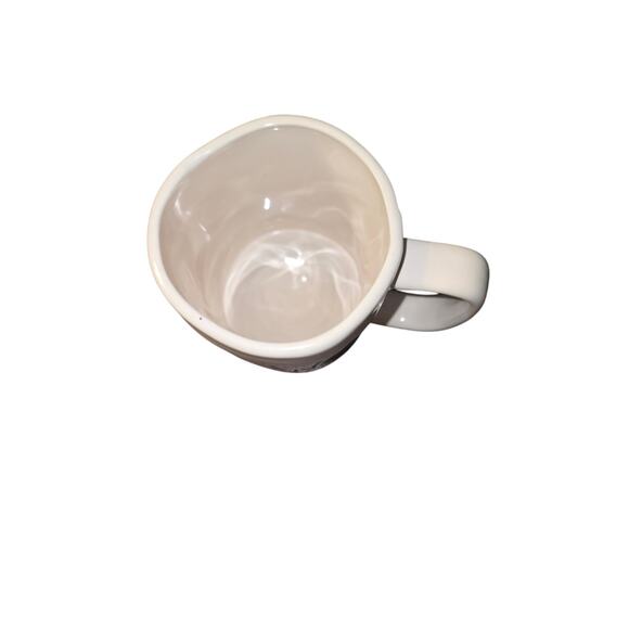 New Rae Dunn Meow Large Mug/Cup Best Cat Lover Gift Artisan Collection Magenta - Picture 6 of 6